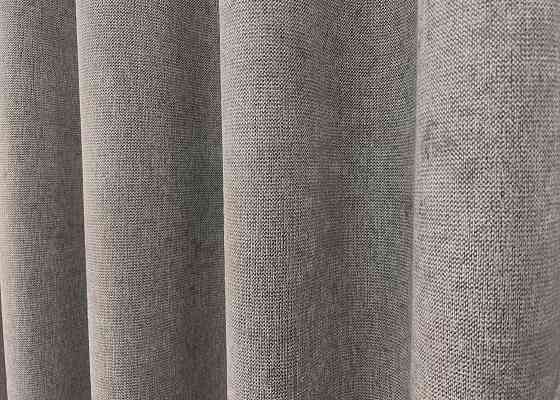 Шторна преміум тканина шеніл однотонний, колекція "VELMIRA Rich" колір попелястий 1927ш Київ