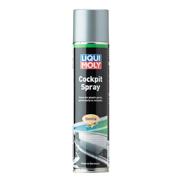 LIQUI MOLY Поліроль для торпедо - Cockpit Spray Vanilla 0.3л. Коломия - фото 1