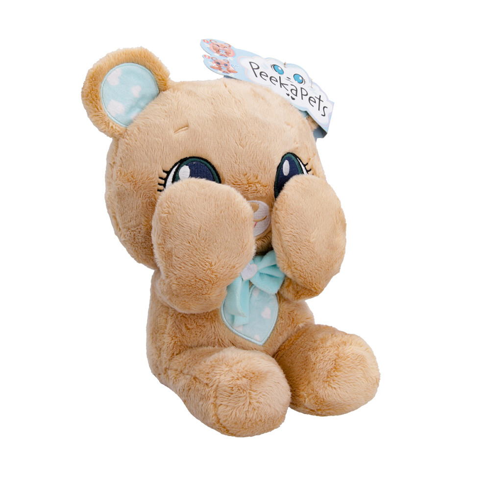 М’яка іграшка Peekapets – Коричневий ведмедик Дніпро - фото 8
