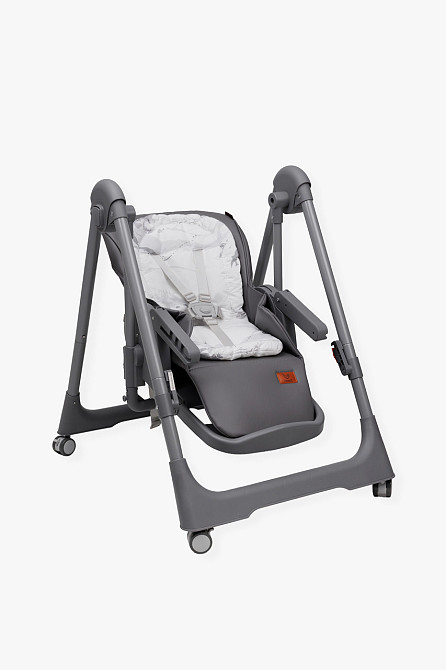 Стул-качалка для кормления ребенка 2 в 1 VELANO Nomi, black Киев - изображение 11