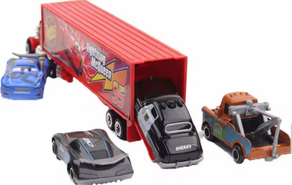 Игровой набор металлических машин Молния Маквин Тачки Харьков - изображение 2