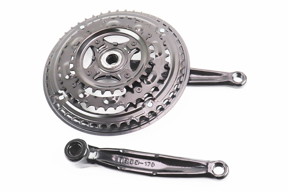 Шатуни "квадрат" 170мм, 48.38.28T MTB, чорні NSS-3001 Киев - изображение 2