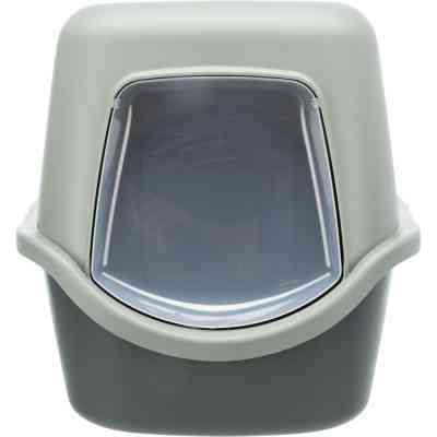 Туалет для кошек Trixie Vico из переработанных материалов 40х40х56 см серо-зеленый (4011905402109) Винница