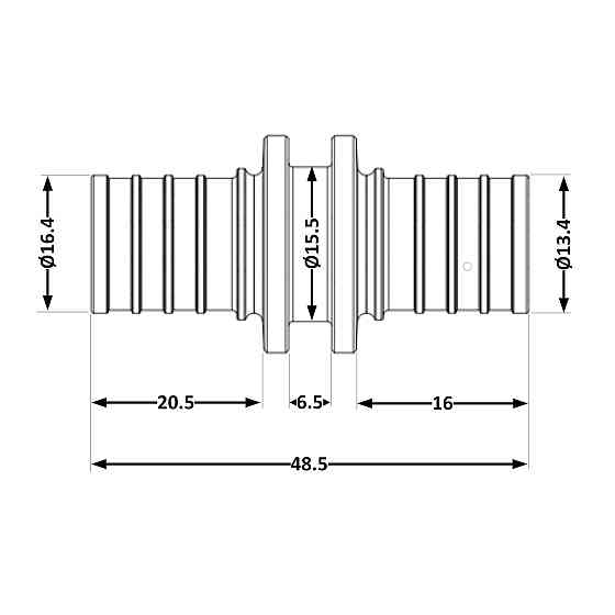 Переходних под натяжную гильзу Icma №1032 d16х2,2-20х2,8 851032GWBO05 Киев