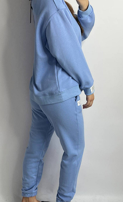 Костюм спортивний жіночий трикотажний Блакитний M/L Харків - фото 7