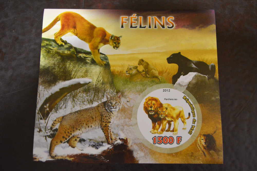 Мали. Фауна. Блок. 2014 год (А-20) Полтава - изображение 1