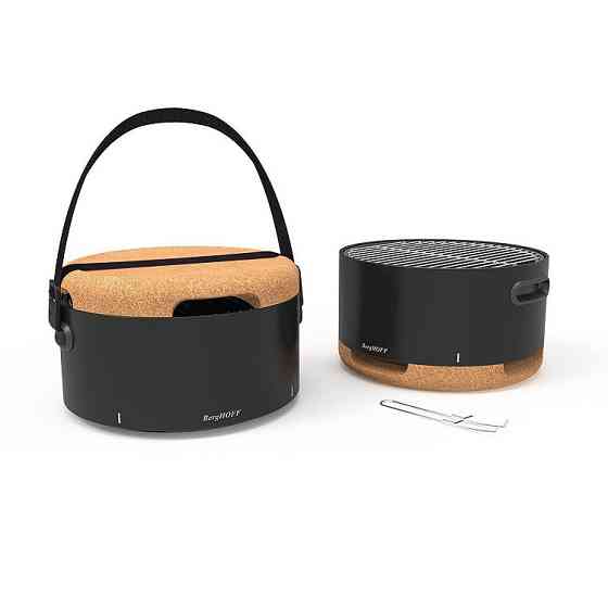 Настольный угольный гриль, черный BergHOFF 2415601 Код: 004625 Ровно