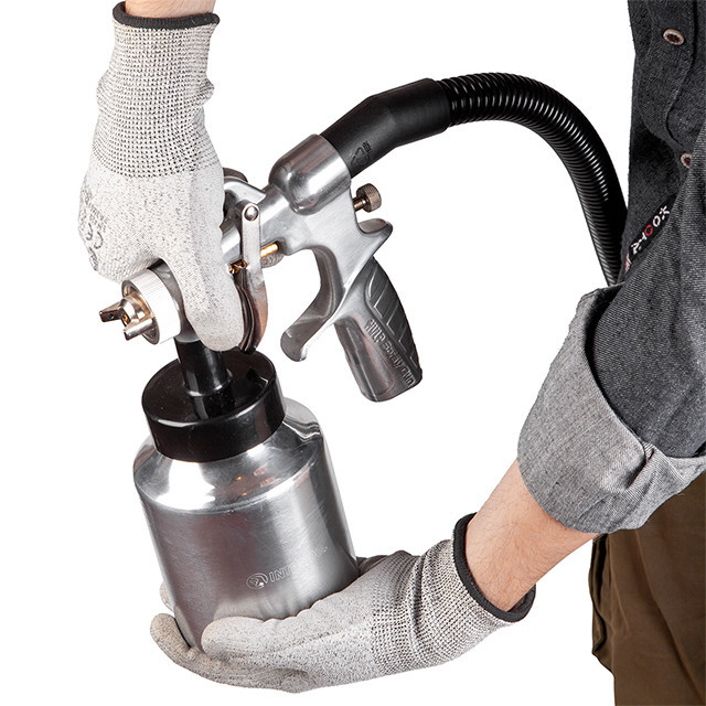 Фарбопульт електричний INTERTOOL DT-5060, 0,6 кВт, 550 мл/хв,форсунка 1,8 мм, бачок 1л, 0,14-0,70 бар - без компресора Львів - фото 8