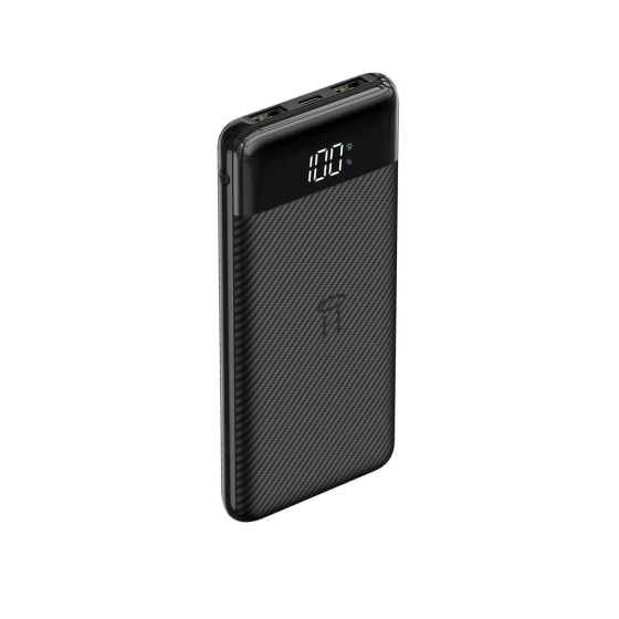 Павербанк 10000 mAh VEGER VG-W1087 PD быстрая зарядка цифровой дисплей power bank повербанк Одесса