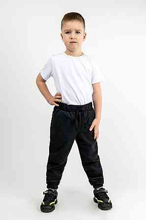 Брюки детские, антрацит топ Крохатушка одяг 128, Шнуровка, Брюки, Да Киев