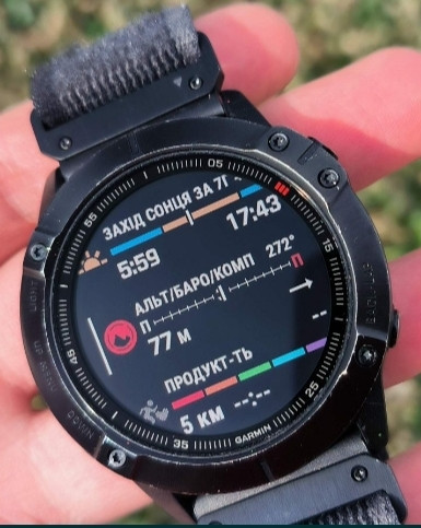 Топовий! Продам Garmin Fenix 6 X PRO , карты , Украинская Мова NFC Киев - изображение 4