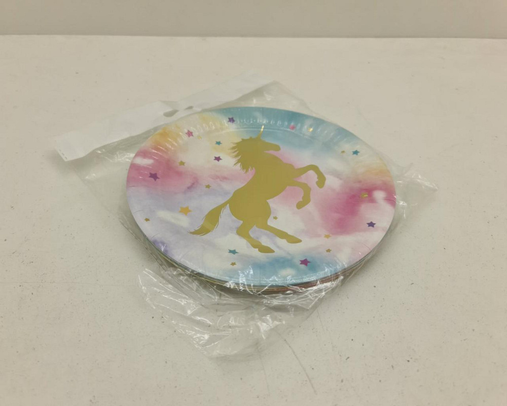 Тарелки бумажные одноразовые  