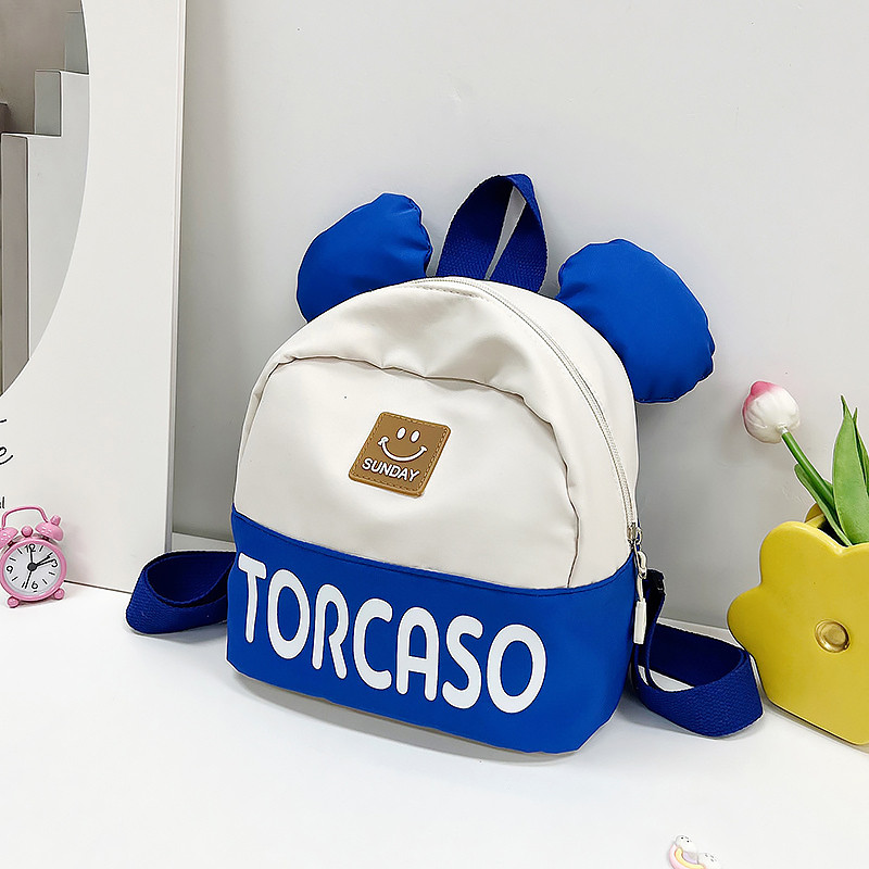 Детский рюкзак TD-620 на одно отделение с ремешком и ушками Blue Киев - изображение 2