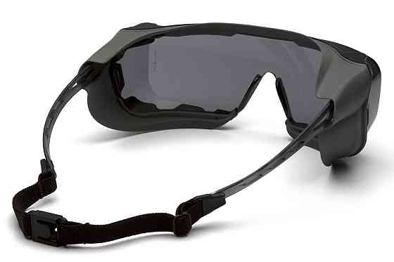 Окуляри захисні з ущільнювачем Pyramex Cappture-Plus (gray) Super Anti-Fog H2MAX, сірі Запоріжжя
