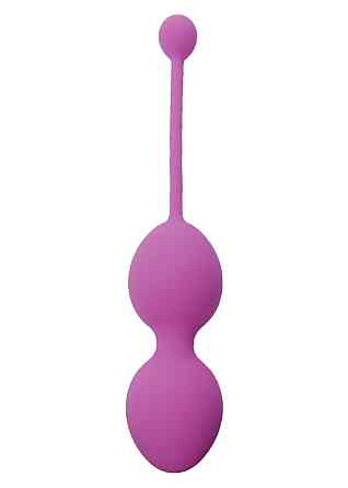 Вагинальные шарики SILICONE KEGEL BALLS PURPLE BOSS SERIES Sex Aura Киев