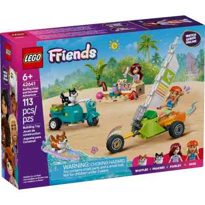 Конструктор LEGO Friends Собачі пригоди на серфі та скутері (42641) Вінниця