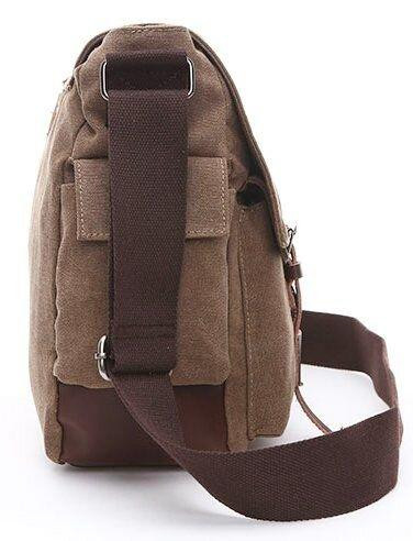 Сумка на плече текстильна Vintage 20150 Коричнева Київ - фото 1