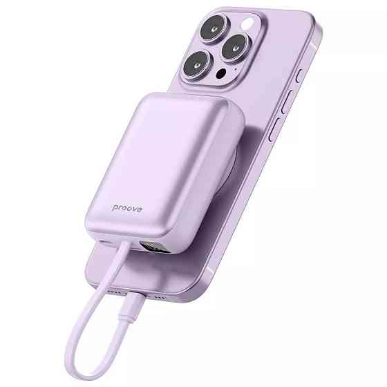 Універсальна мобільна батарея Proove Neutron 22.5 W 10000 mAh Purple (PBNE22022209) ( 15736 ) Харьков