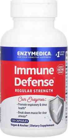 Підтримка імунітету Enzymedica Immune Defense Regular Strength 120 капс Київ