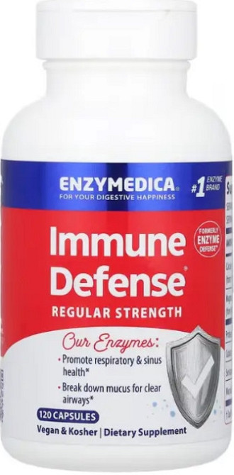 Підтримка імунітету Enzymedica Immune Defense Regular Strength 120 капс Київ - фото 1