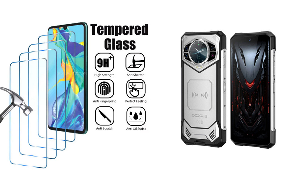 Захисне скло ArmorGlass для DOOGEE S200, DOOGEE S200X – стійке до подряпин та ударів Київ - фото 1