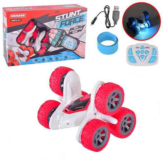 Машинка-Трюковая Bambi ZYJH128/T07B, на радиоуправлении Красный Винница