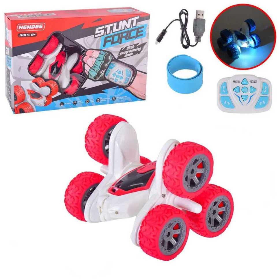 Машинка-Трюковая Bambi ZYJH128/T07B, на радиоуправлении Красный Винница - изображение 1