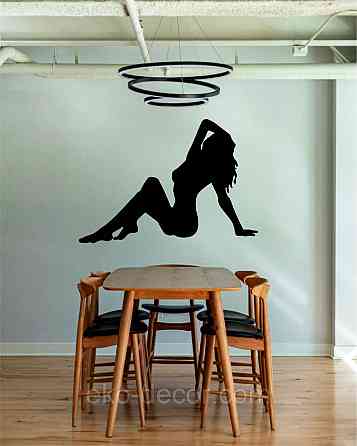 Декоративное настенное Панно «Стриптиз», Декор на стену 90*62 см, Черный Киев