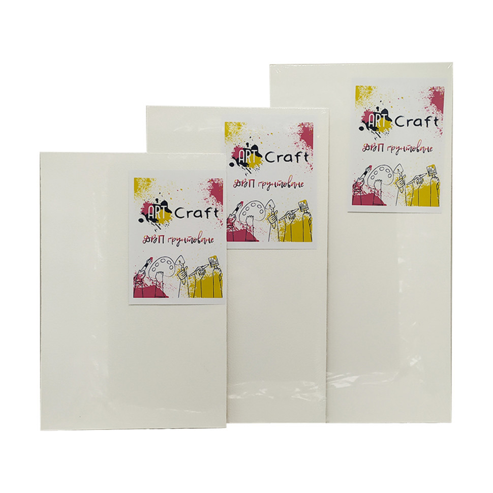 Грунтованное ДВП Art Craft 16030 акрил 20 x 35 см Винница - изображение 2