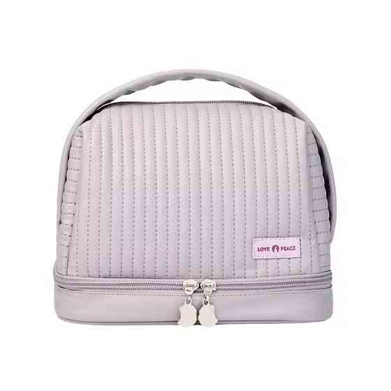 Косметичка для пренадлежностей из искусственной кожи для макияжа,фиолетовая Каменец-Подольский