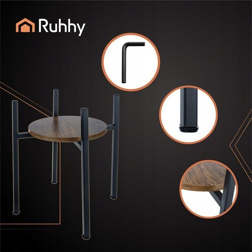 Підставка для рослин і квітів 40 см в стилі лофт Ruhhy (26049) Нововолинськ - фото 2