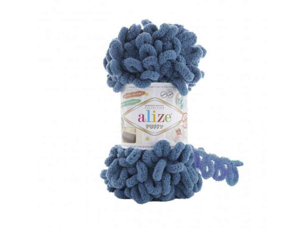 Пряжа Puffy 637 5шт/уп 100% Мікрополіестер 100г 9,2м ТМ ALIZE Київ - фото 1