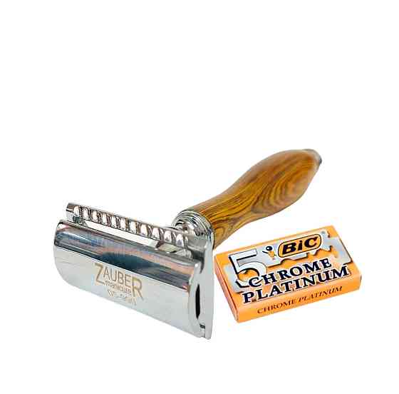 Станок для бритья Zauber с лезвиями Bic Запорожье