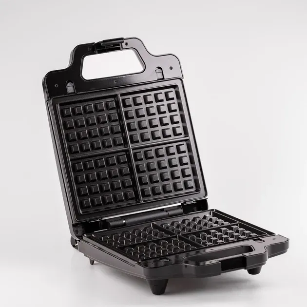 Сендвічниця 3 в 1 SK-BBQ-852 1400 Вт з антипригарним покриттям, вертикальним зберіганням та індикатором Одеса - фото 2