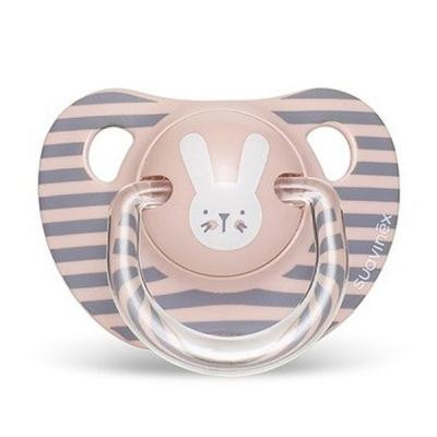 Пустышка Suavinex Hygge анатом.Уютные истории 6-18 мес. розовый зайчик (306570) Винница - изображение 1