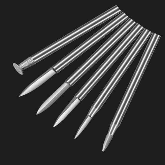 Набір дерев'яних фрез 6 шт у кейсі Київ