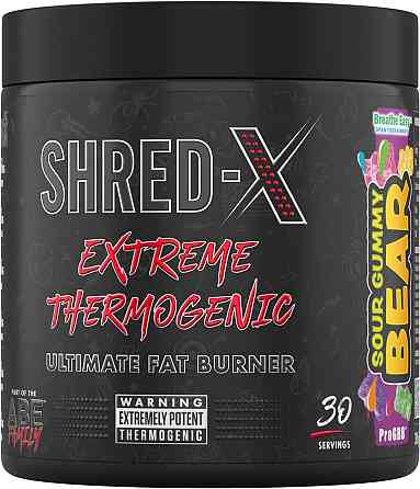 Жироспалювач Applied Nutrition Shred X Fat Burner (300g - 30 Servings) (Sour Gummy Bear) Луцьк