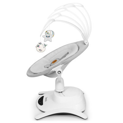 Крісло-гойдалка Lionelo Bella Set Grey Concrete (LO-BELLA SET GREY CONCRETE) Вінниця - фото 10