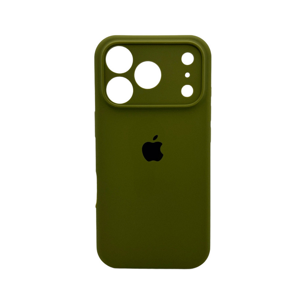 Чохол для смартфона Silicone Full Case AA Camera Protect for Apple iPhone 17 Pro Max 29,Army Green Київ - фото 1