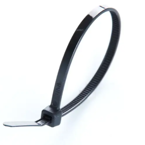 Хомут пластиковий 9,0*650мм чорний 100шт/уп APRO Житомир - изображение 2