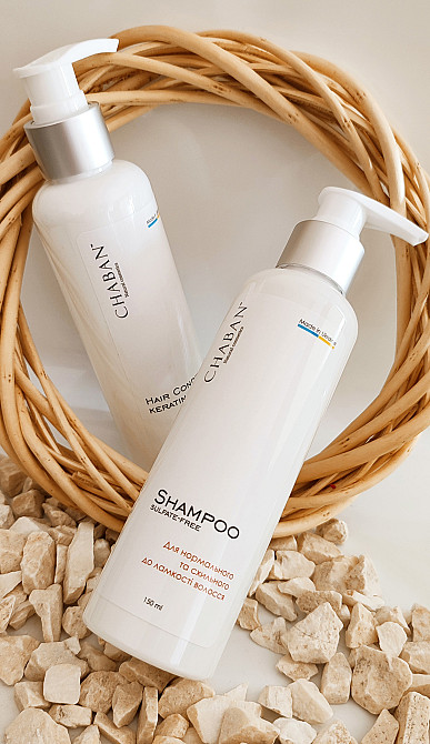 Безсульфатний шампунь для нормального та схильного до ламкості волосся Chaban 200 мл Київ - фото 3