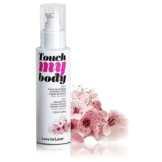 Масажний гель і змазка 2-в-1 Love To Love TOUCH MY BODY Cherry Blossom (100 мл) зволожуючий Львів