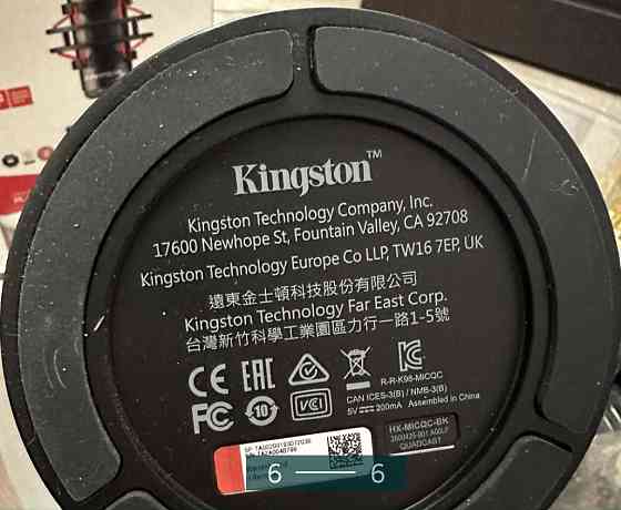 Мікрофон Hyper X QuadCast Mic Київ