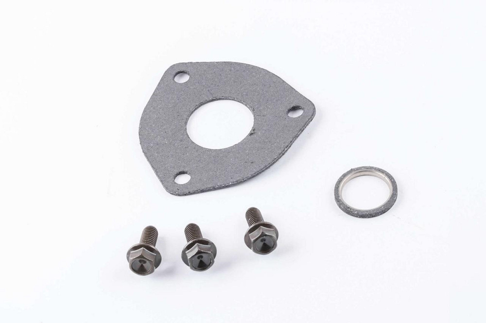 Прокладки глушника (компл.) скутер 4 Т Китай 50 (2 прокладки, 3 болти) Мукачево - фото 1