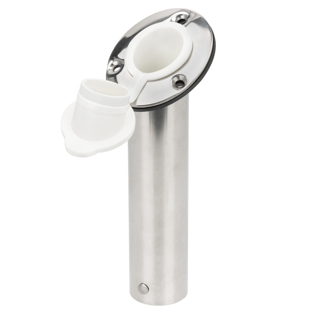 Держатель удилища врезной Esterner C12716, нержавеющая сталь с крышкой Киев - изображение 2