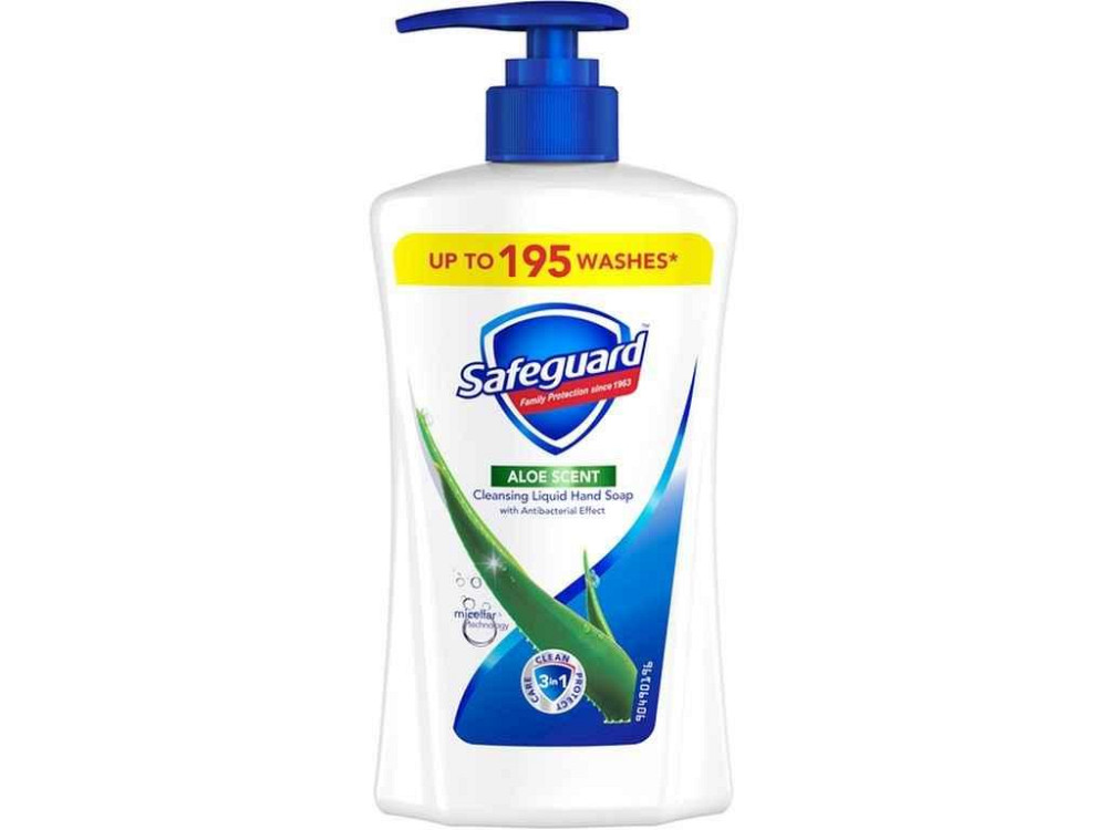 Мыло 390мл Жидкое с Алоэ ТМ SAFEGUARD Киев - изображение 1