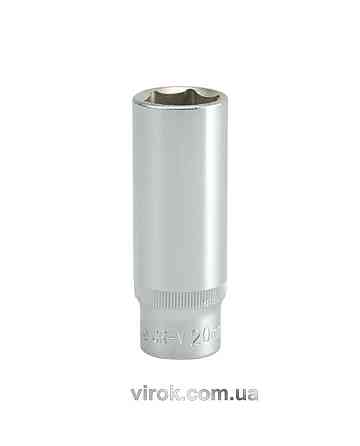 Головка торцевая шестигранная длинная YATO 1/2