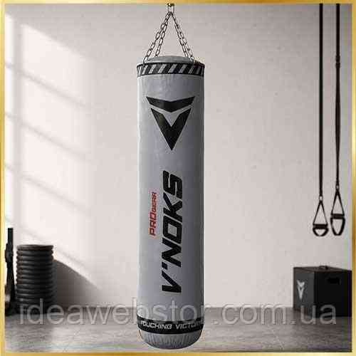 Важка груша боксерська V`Noks Gel Grey 1,5 м 50-60 кг мішок для спорту та боксу Київ