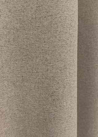 Преміум шторна тканина blackout 100%, двостороння, колекція “ASHEN NIGHT” колір бежевий 1853ш Київ