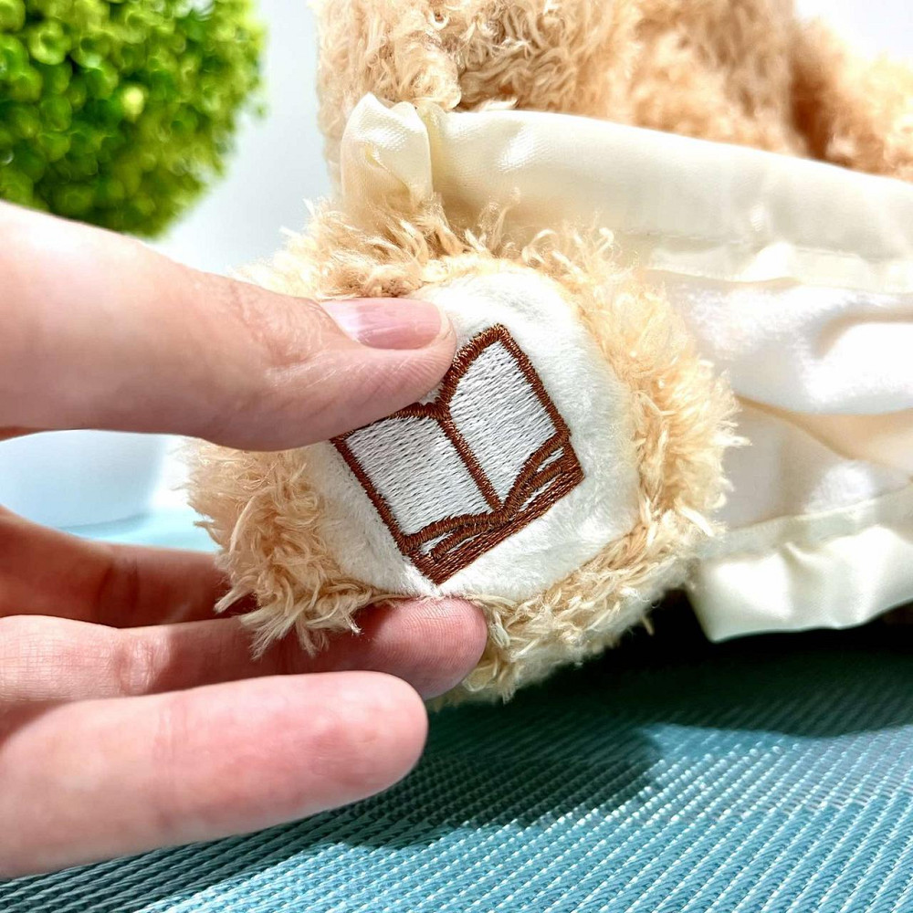 Ведмедик казкар інтерактивний грає в хованки розповідає казки Бежевий (M 5843 I UA) Чернігів - фото 5